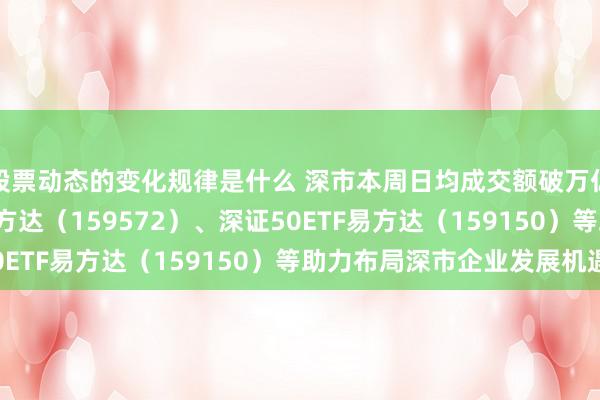 股票动态的变化规律是什么 深市本周日均成交额破万亿，创业板200ETF易方达（159572）、深证50ETF易方达（159150）等助力布局深市企业发展机遇